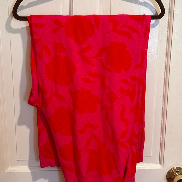 Kate Spade New York X Target Red Floral Wide-Leg Pants - Picture 5 of 6